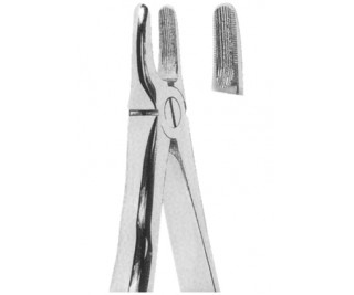 Extracting Forceps With Anatomically Shaped Handle